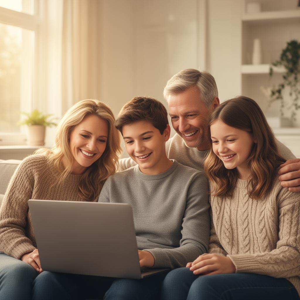 Parents learning alongside their children